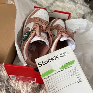 ROSE WHISPER DUNKS WMNS 9
